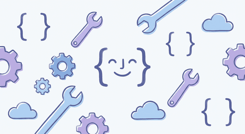 Developer tools illustration